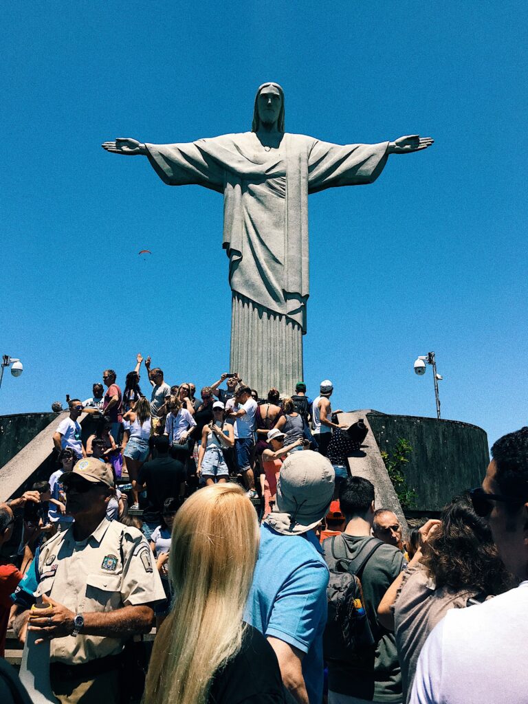 Christ The Redeemer StatueBrazil Take In Panoramic Views Of Rio De Janeiro. 4