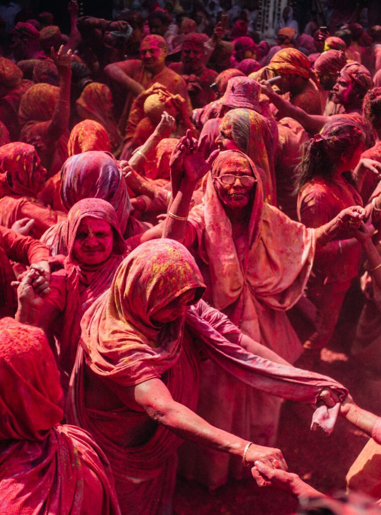 Holi, India: Celebrate The Festival Of Colors With Vibrant Powder Throwing. Holi, India: Celebrate The Festival Of Colors With Vibrant Powder Throwing.
